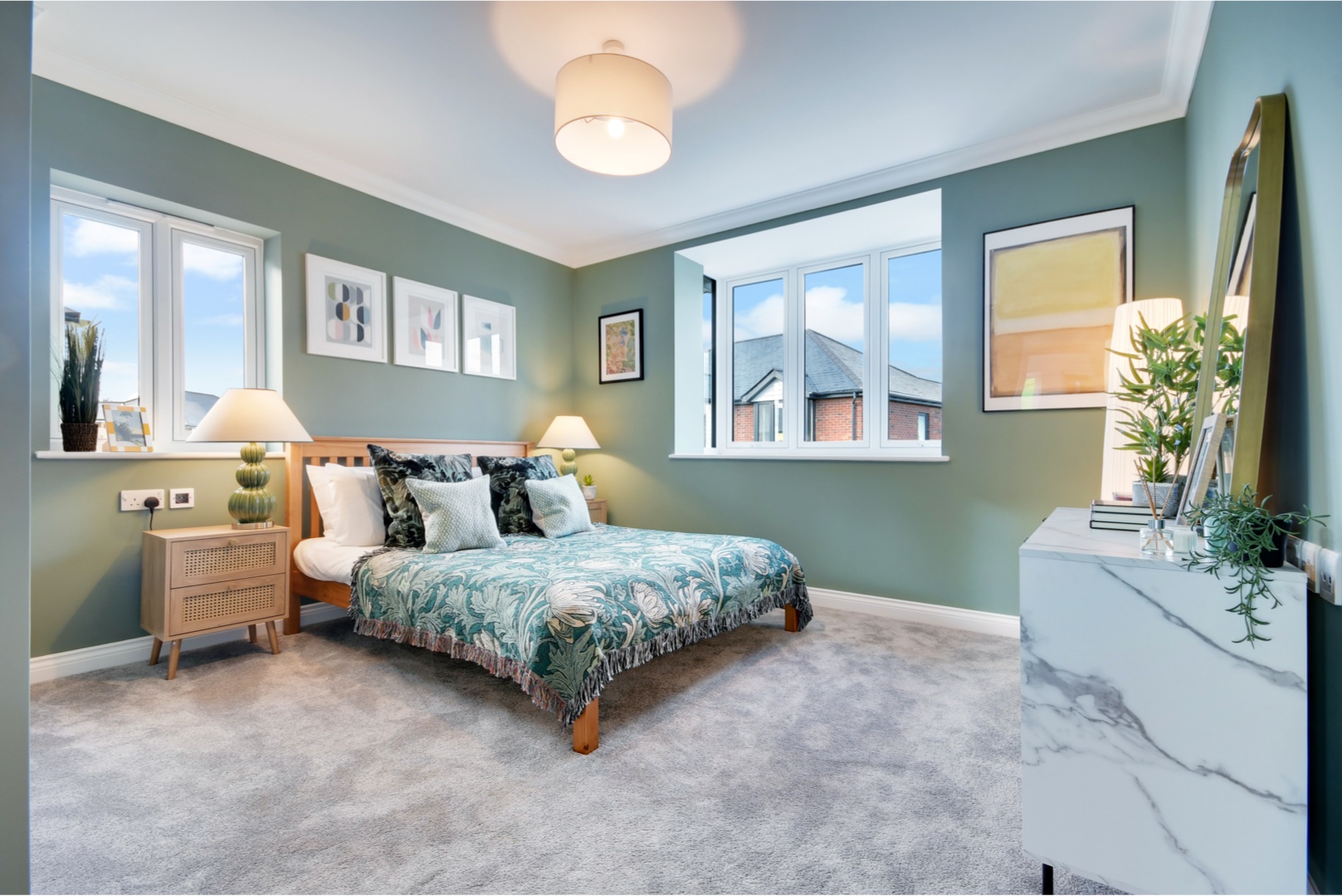 The Blackwater bedroom interior