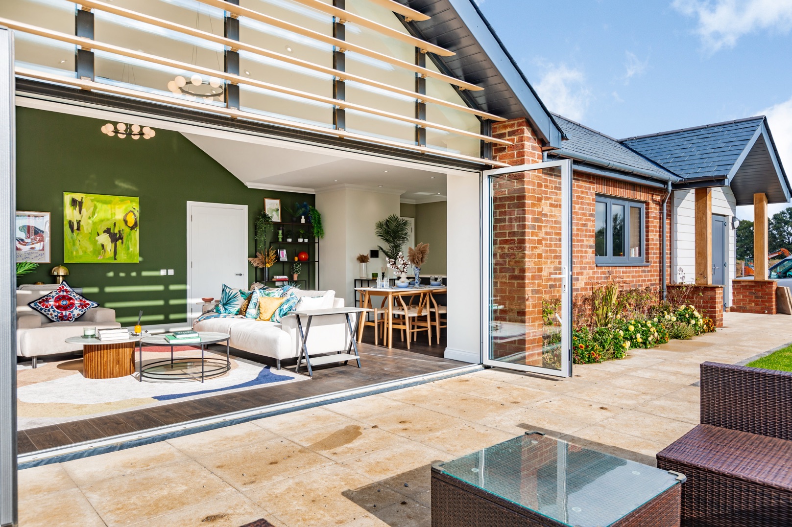 The Chelmer Living Area Exterior