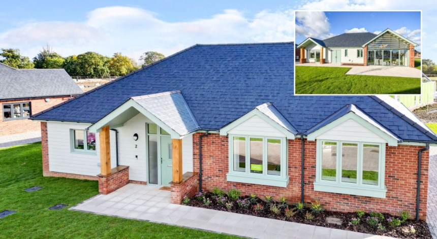 3 bed bungalows for sale near me in Essex -  eternal photo of The Blackwater bungalow at Burnham Waters