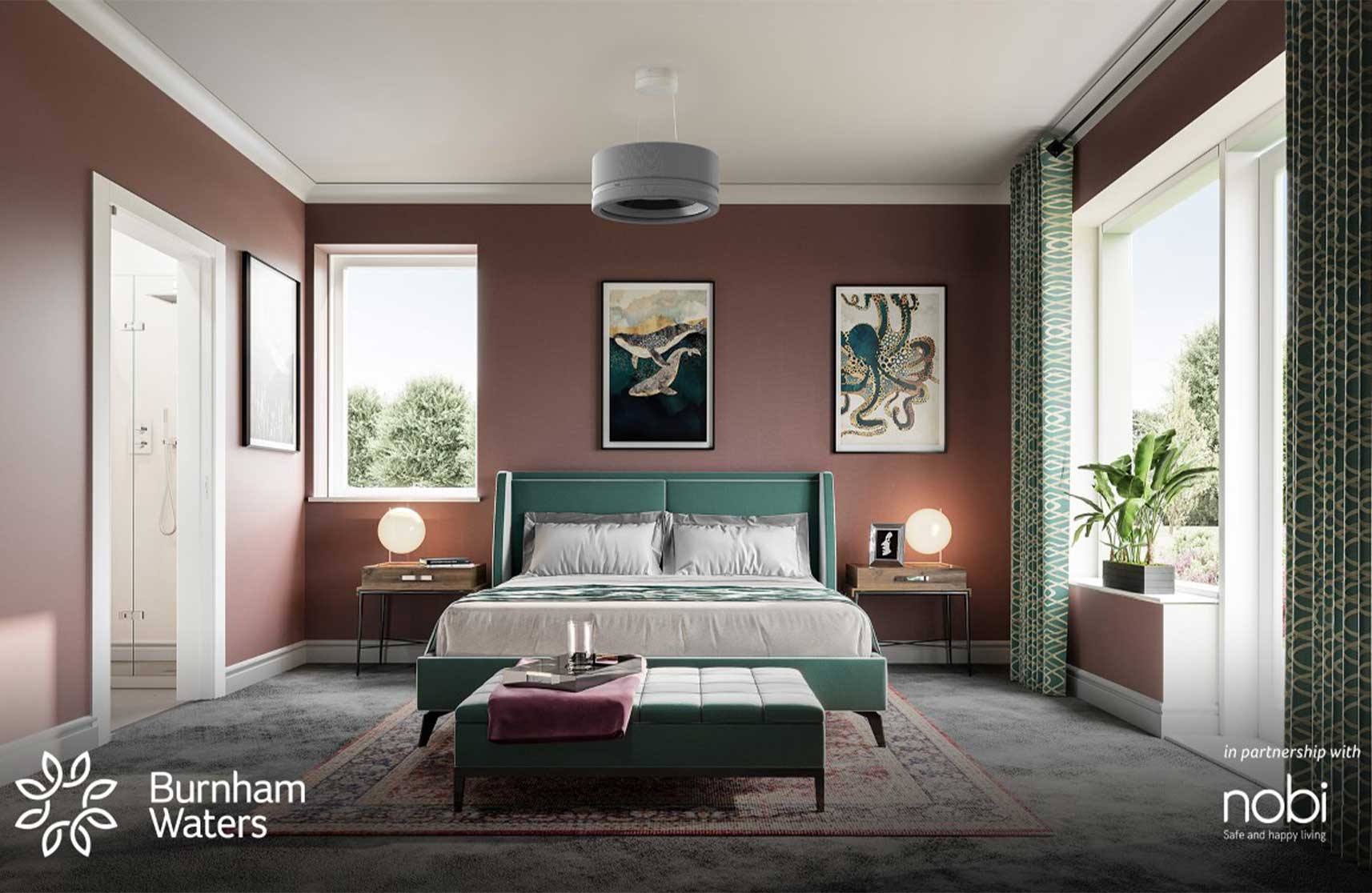 An image of the new Nobi system in Burnham Waters, retirement community in Essex.