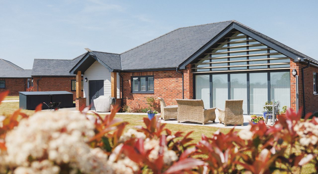 Retirement bungalows near me - new bungalow at Burnham Waters in Essex