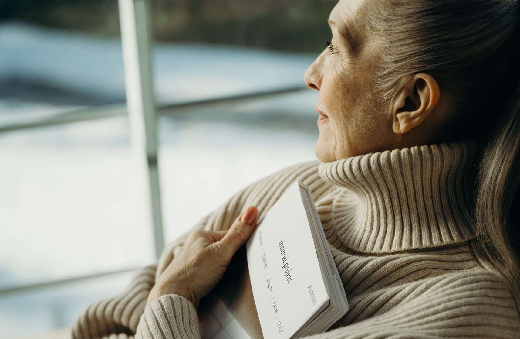 An older women contemplating retirement properties in Essex and whether to downsize
