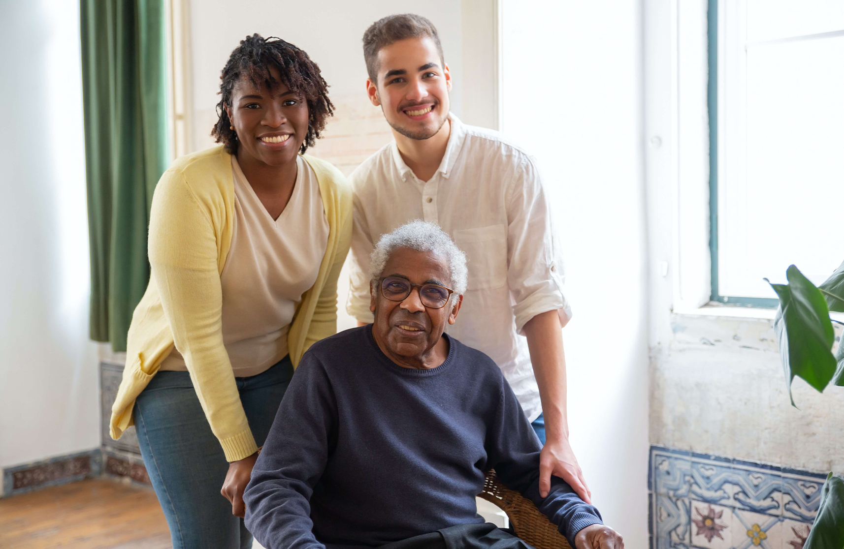 An image of a father and his family to represent what's on in Essex this father's day.
