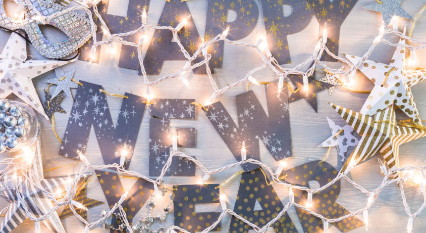 New Year's Eve events near me in Essex 2025 - a local round up - fairly lights strewn across NYE banner