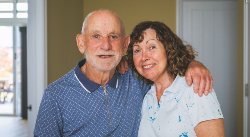 Retirement villages near me - Essex - photo of residents Diane and Brian