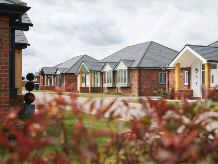Burnham Times | Retirement Community News May 2026_view of the bungalows at Burnham Waters