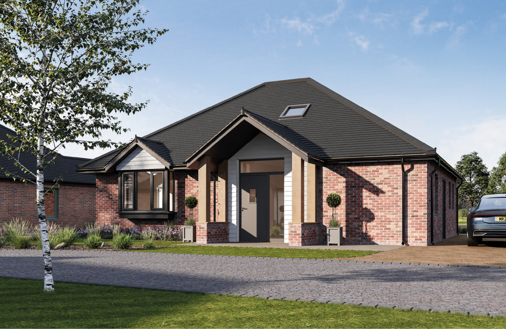 Front elevation of The Stour at Burnham Waters