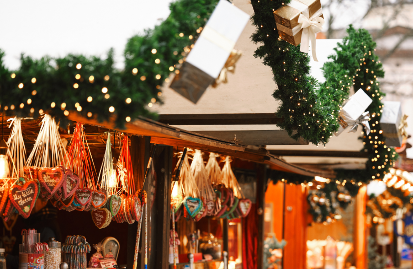 Photo of a Christmas market stall - Christmas markets Essex 2025_a round up of Christmas markets near me Essex 2025 -