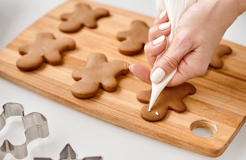 Gingerbread making and decorating in over 55 communities.