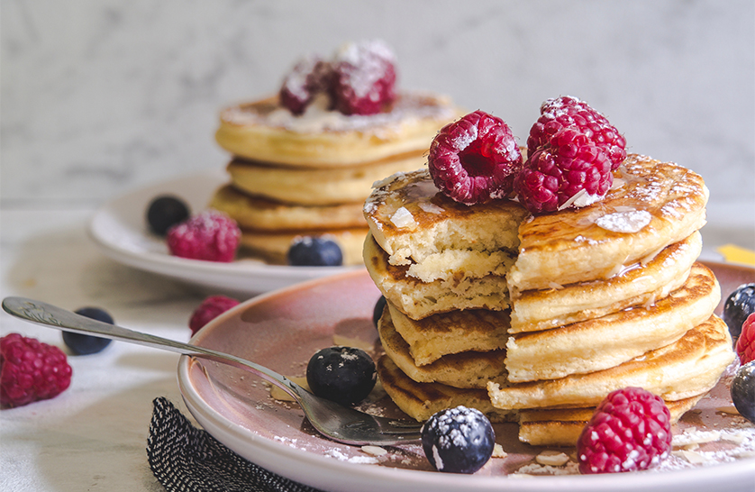 A stack of pancakes to represent Shrove Tuesday in Luxury Retirement Communities.