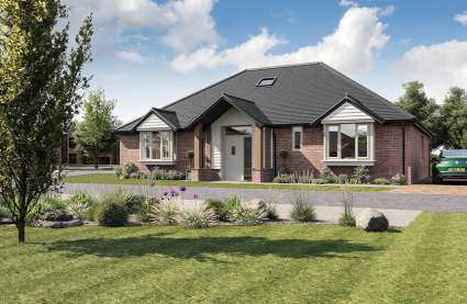An image of a Burnham Waters bungalow to represent suitable houses for over 55’s