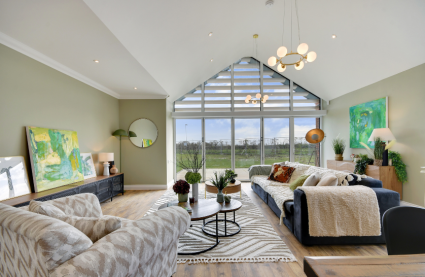 Retirement bungalows Essex - photo of a lounge at Burnham Waters
