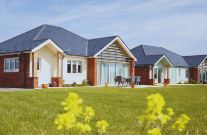 Burnham Times | Senior Community Living News June 2026 _photo of retirement bungalows garden